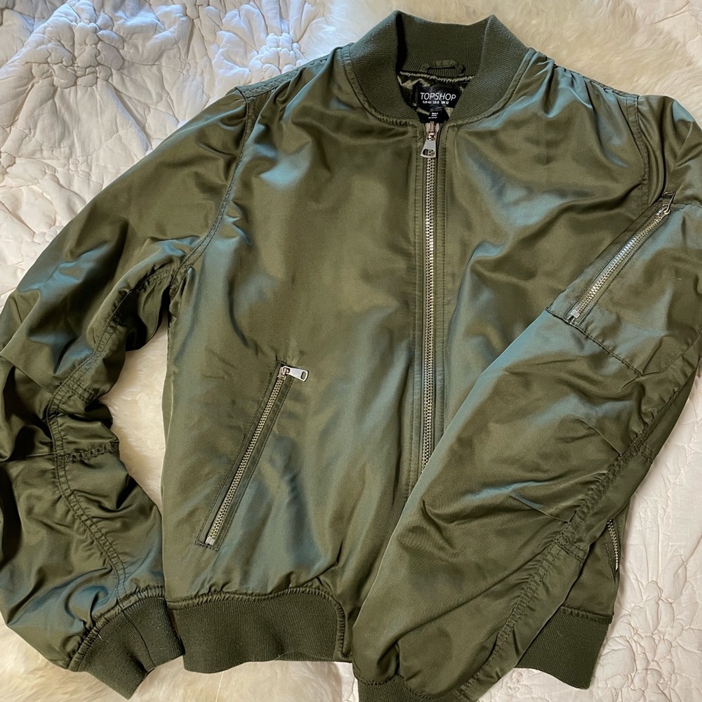 Topshop Bomber Jacket US size8